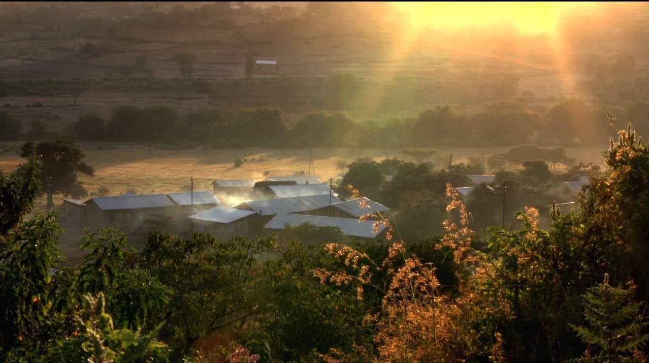 La aldea comunitaria de Awra Amba